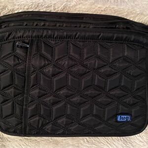 Lug Quilted Black Wings Crossbidy Bag